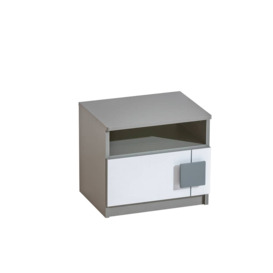 Gumi G12 Bedside Cabinet - Anthracite 45cm