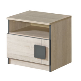 Gumi G12 Bedside Cabinet - Oak Santana 45cm