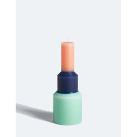Hay Pillar Candle (Medium) - Mint