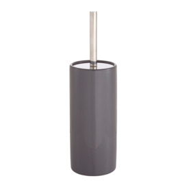 Cooke & Lewis Diani Gloss Anthracite Toilet Brush & Holder