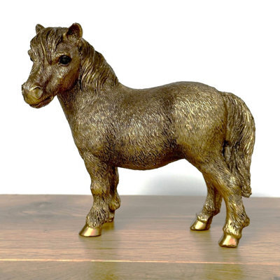 Pig Ornament Leonardo Reflections Bronze Effect Farm Animals