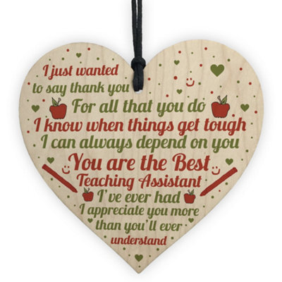 Red Ocean Teaching Assistant Thank You Gifts School / Nursery / Pre ...