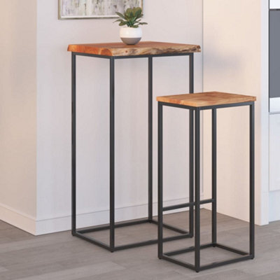 Berkfield Table Top 50X40X2.5 Cm Rectangular Solid Wood Acacia Live ...