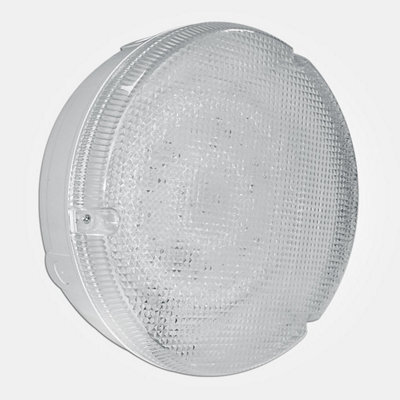 Led Bulkhead Prismatic Rectangular Eterna Prcirstd 9W - 18W Led Tri-Colour Circular Bulkhead White ...
