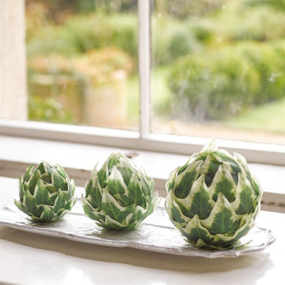 Bloom Set Of 3 Artificial Variegated Ivy Balls - Faux Fake Realistic