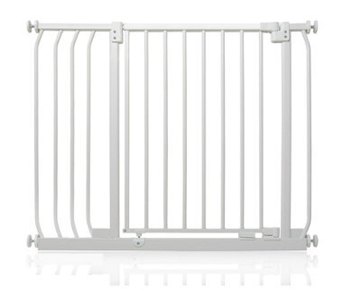 Safetots Elite Veiligheidshekje Assortiment, 188cm 197cm  72 Opties Beschikbaar Mat Zwart Drukbevestiging Traphekje Babyhekje Voor Deuren Gangen En Ruimtes Veiligheidsbarriere Eenvoudige Installatie 553108342