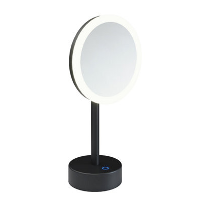 Cosmic Free-Standing Magnifying Mirror With Adjustable Led Light Matte ...