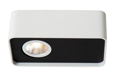 Lucide Angular - Ceiling Spotlight - Led Dim. - White by B&Q | ufurnish.com