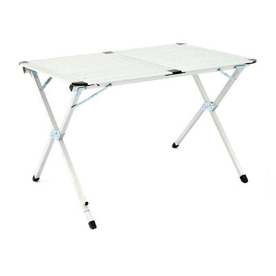Hi-Gear Elite Double Foldable Lightweight Camping Table, Garden ...