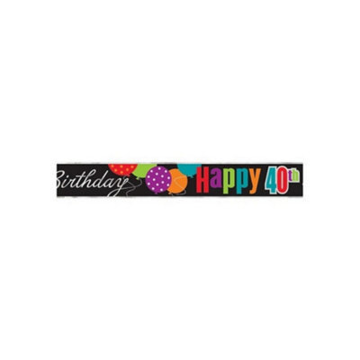 Rsstarxi 1 Pack 40th Birthday Cake Topper Glitter Rsstarxi - - United Kingdom