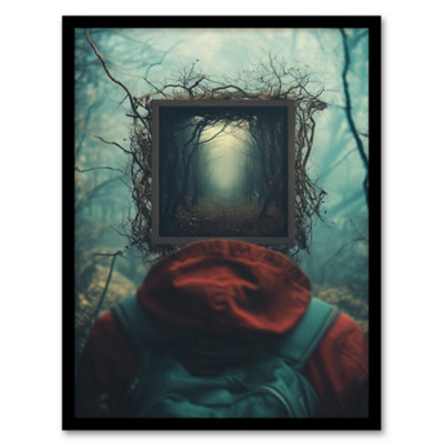 Deceptions Path Artery8 Inception Deception Path Choice Conceptual Art Wall Art Print ...