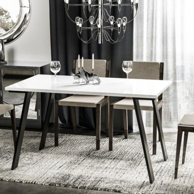 Liwia Extendable Dining Table 130 210 80 Cm Functional Modern Design ...
