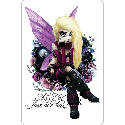 Hexxie Its Not Just A Phase Izzy Plaque White (One Size) by B&Q ...