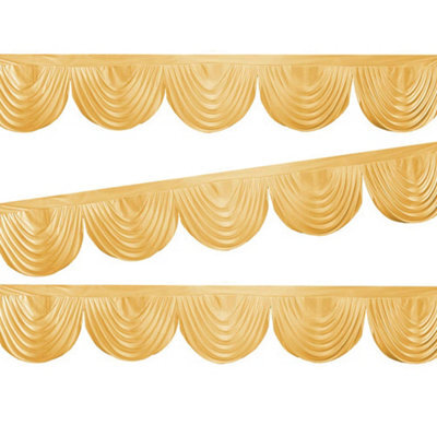 Ice Silk Swag for backdrop Green main image 1