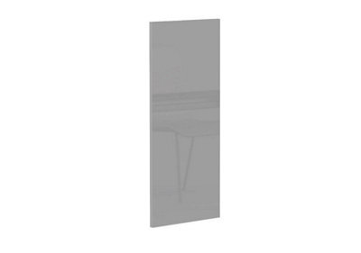 Impact Furniture Light Grey Gloss Kitchen End Panel Left Right ...