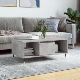 Berkfield Coffee Table Grey Sonoma 90X50X36.5 Cm Engineered Wood