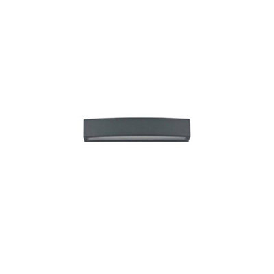 Ideal Lux Andromeda 2 Light Outdoor Large Up Down Wall Light Anthracite ...