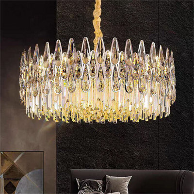 Lobby Luxury LED Crystal Chandelier - Luxury Ceiling Lighting