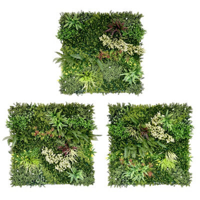 True Products Combo Of 3 Premium Artificial Gala Green Plant Living ...