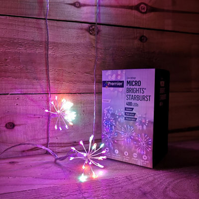 Samuel Alexander Premier Micro Brights Rainbow Starburst 400 Multi ...