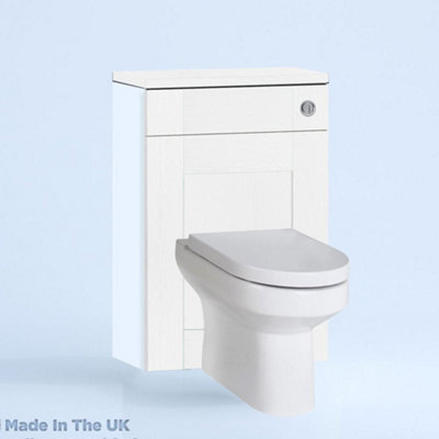 Wc Full Unit Paramount Bathrooms 600mm Freestanding Wc Unit (Fully Assembled ...