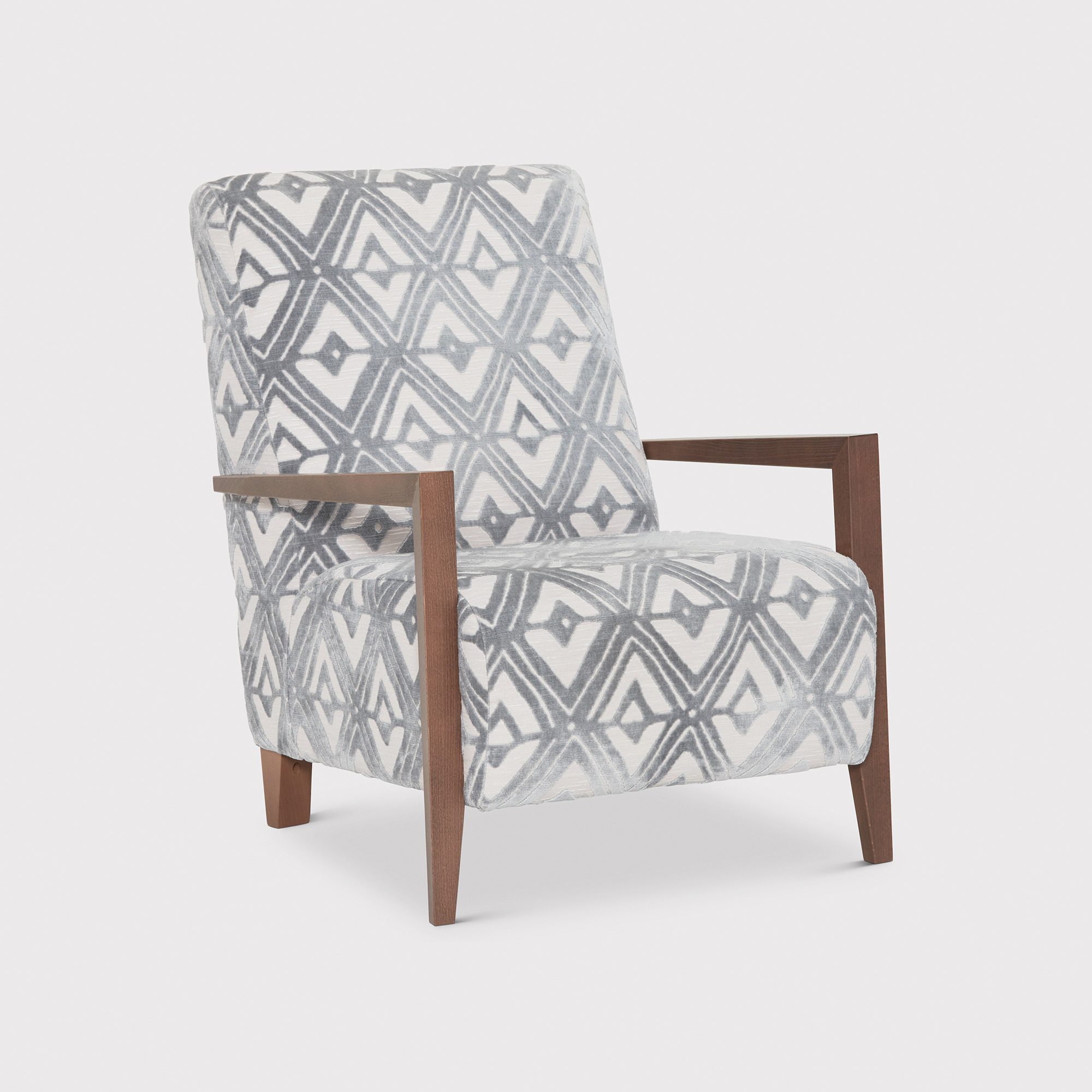 Dandridge Accent Chair, Grey Fabric Barker & Stonehouse by Barker and