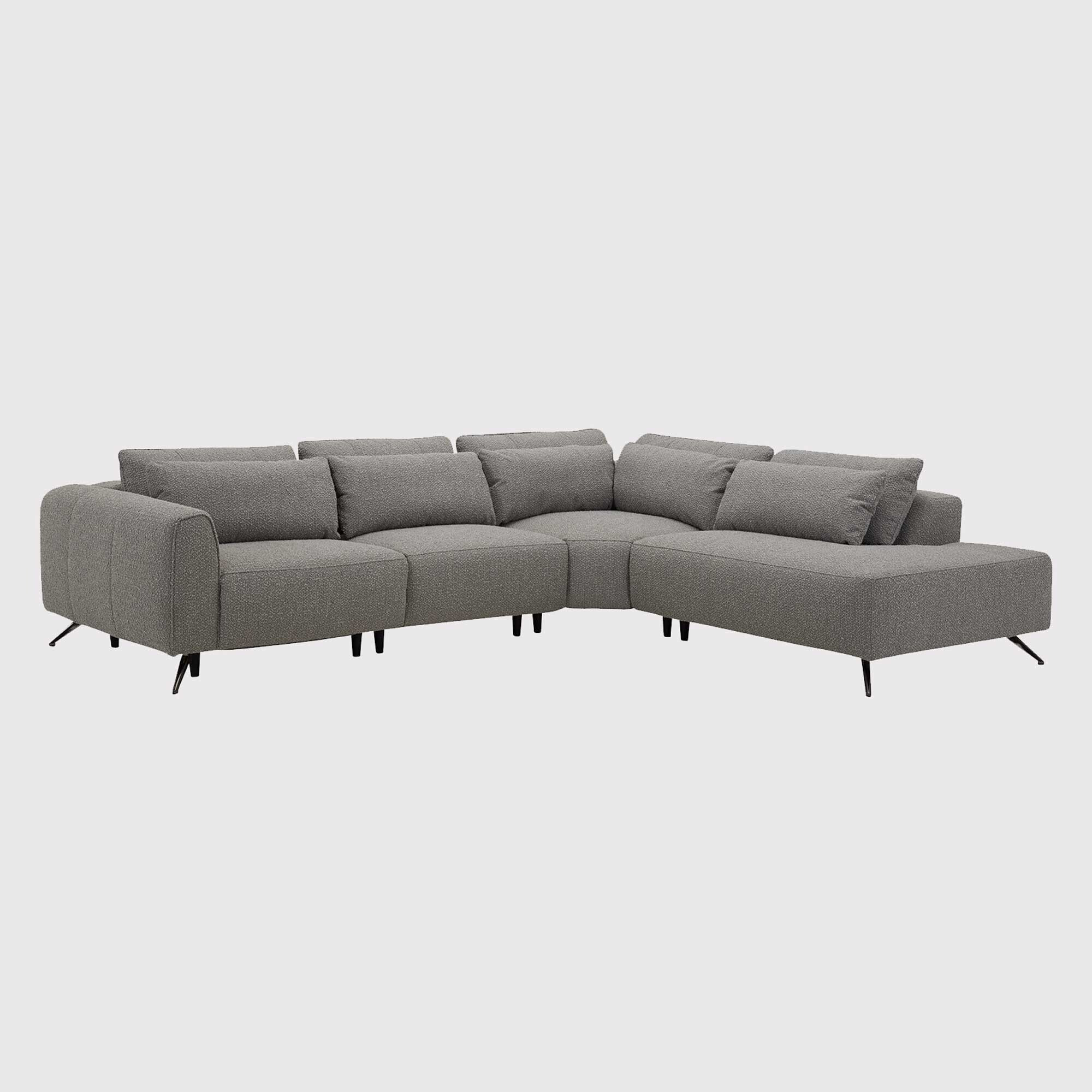 Altona Left Hand Facing Chaise Corner Sofa, Grey Barker & Stonehouse