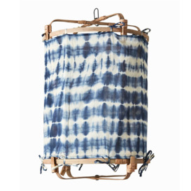 Blue Hanging Tie Dye Decorative Shade Light - Barker & Stonehouse