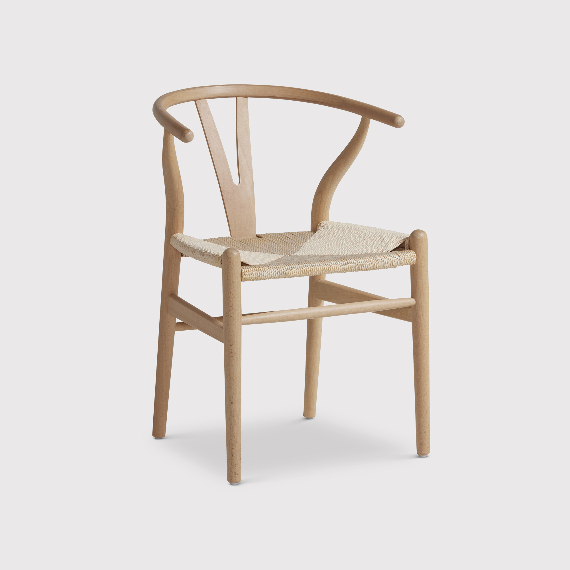 Hans Wishbone Dining Chair, Cream Barker & Stonehouse by Barker and