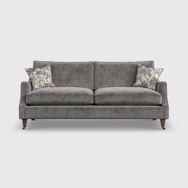 English Heritage Quarry Large Sofa, Grey Fabric - Barker & Stonehouse ...