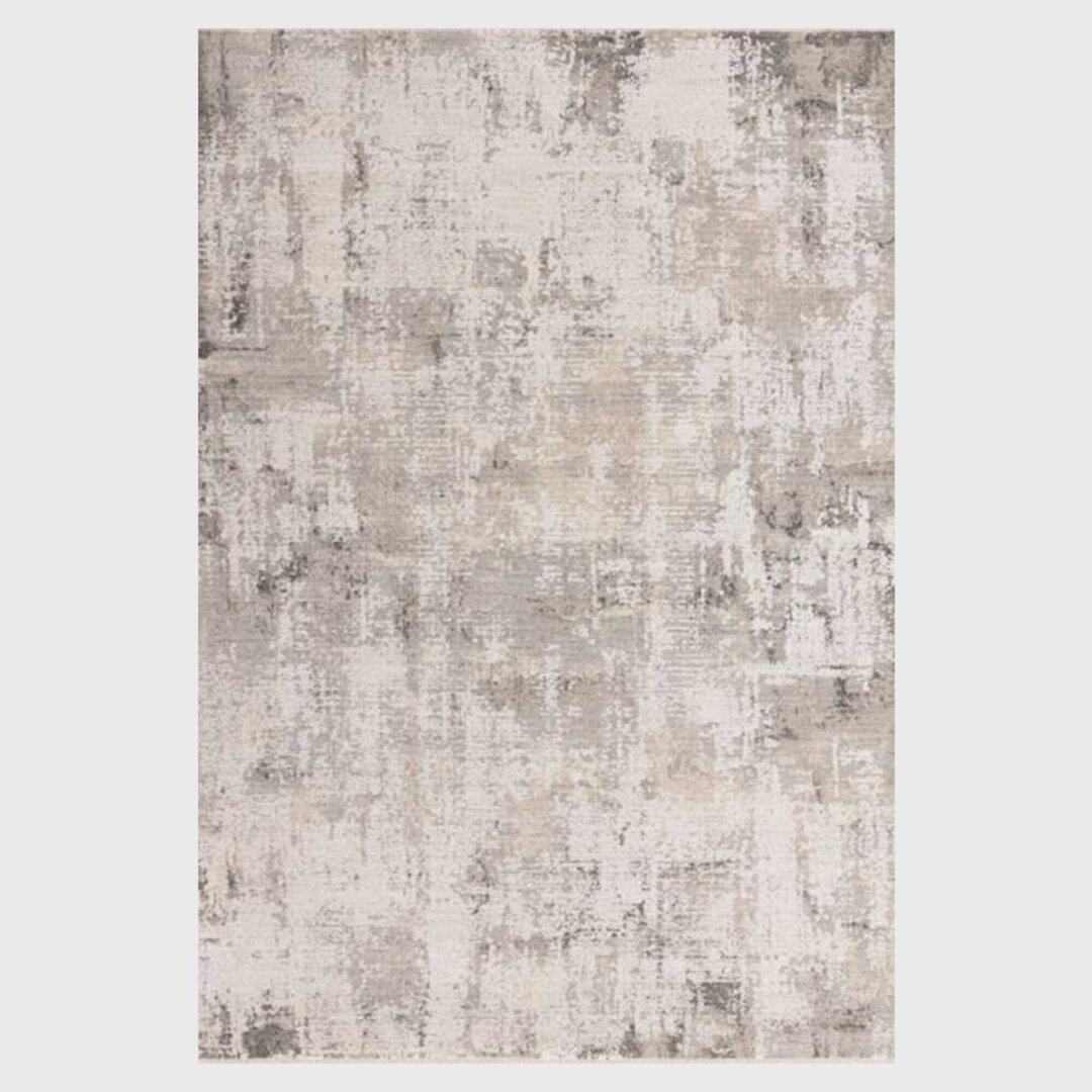 Zayan Olite 120 x 180cm Rug, Square, Neutral Polyester - Barker
