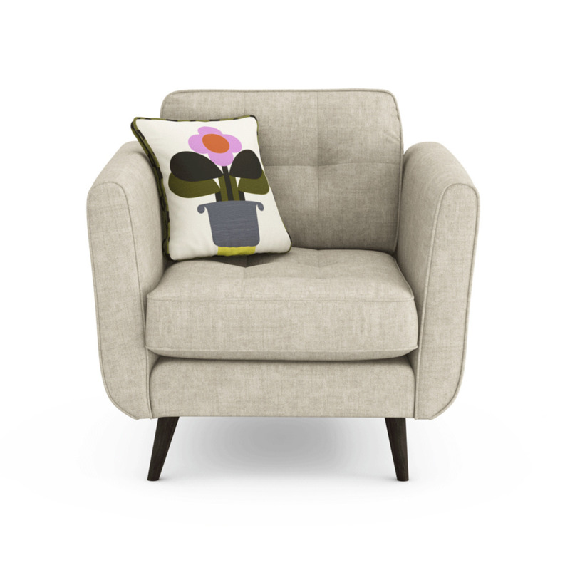 Orla Kiely Cotone Tessuto Estate Fiore Tenda Fodera Cuscino Borsa - Foto 8