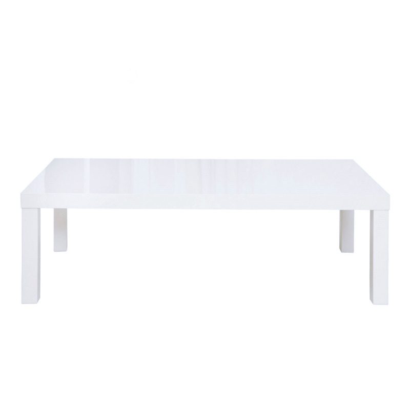 LPD Puro High Gloss Coffee Table White by Bed Kingdom