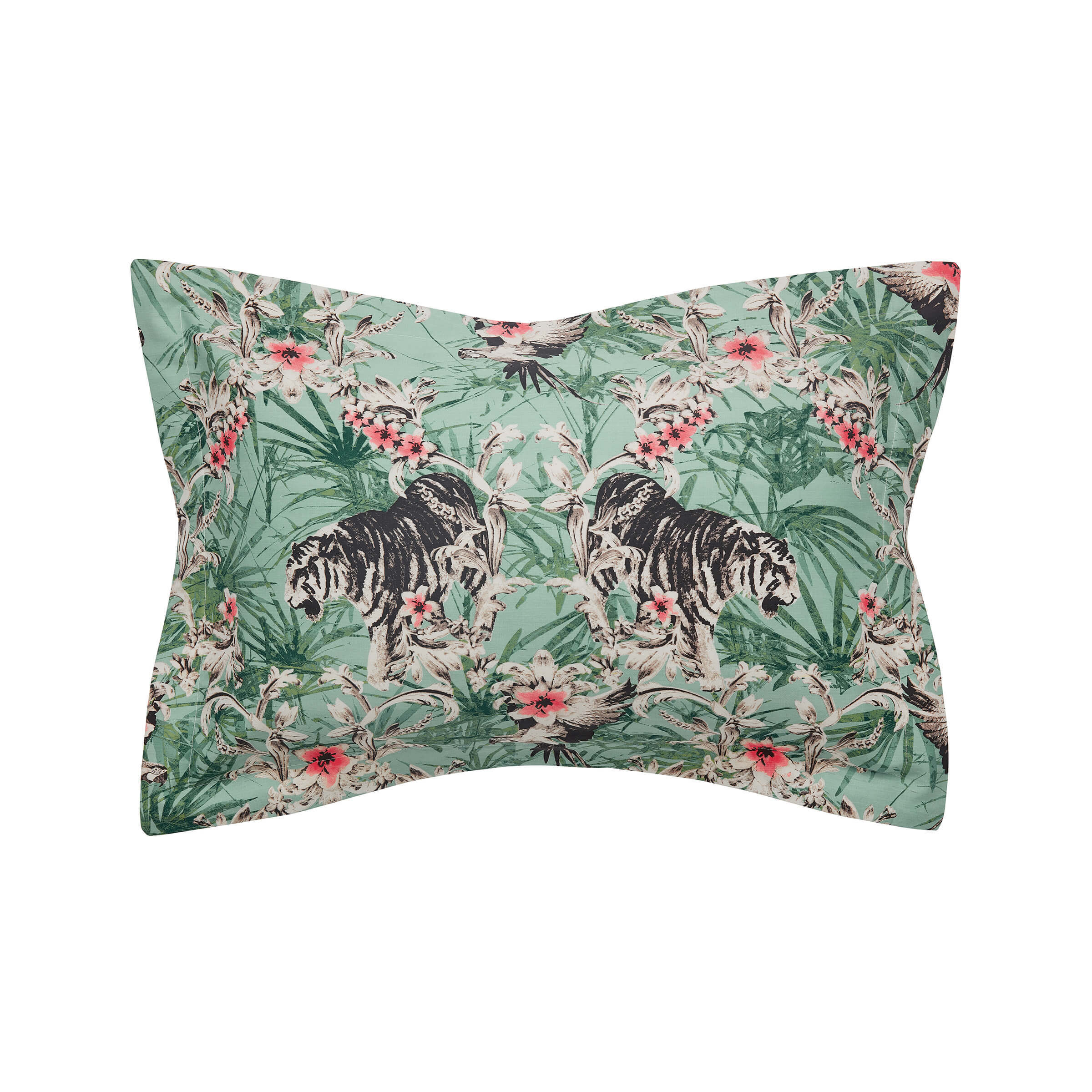 Ted Baker Kingdom Oxford Pillowcase, Sage by Bedeck Home