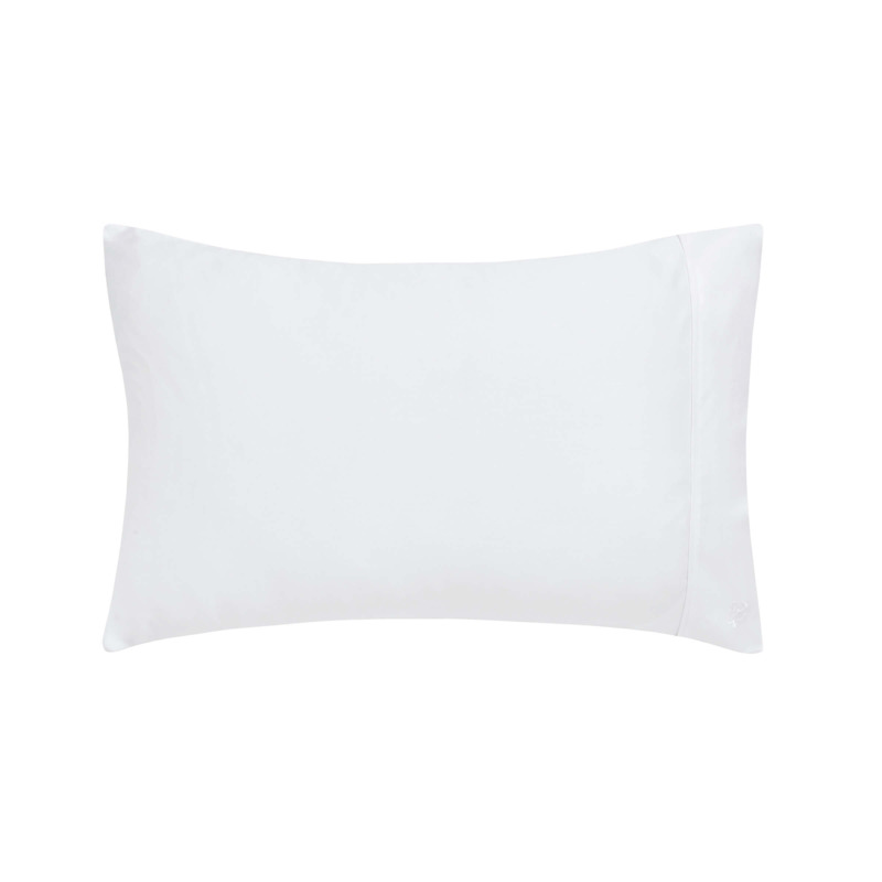 Ted Baker 250 Thread Count Plain Dye Standard Pillowcase, White by ...