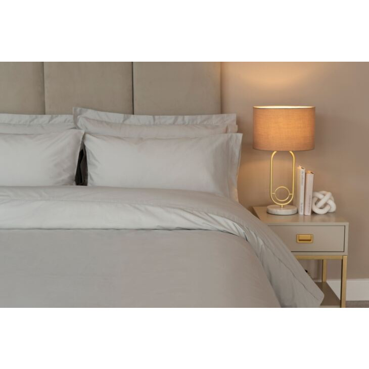 Egyptian Cotton 200 Count Extra Deep 38cm Fitted Sheet Platinum