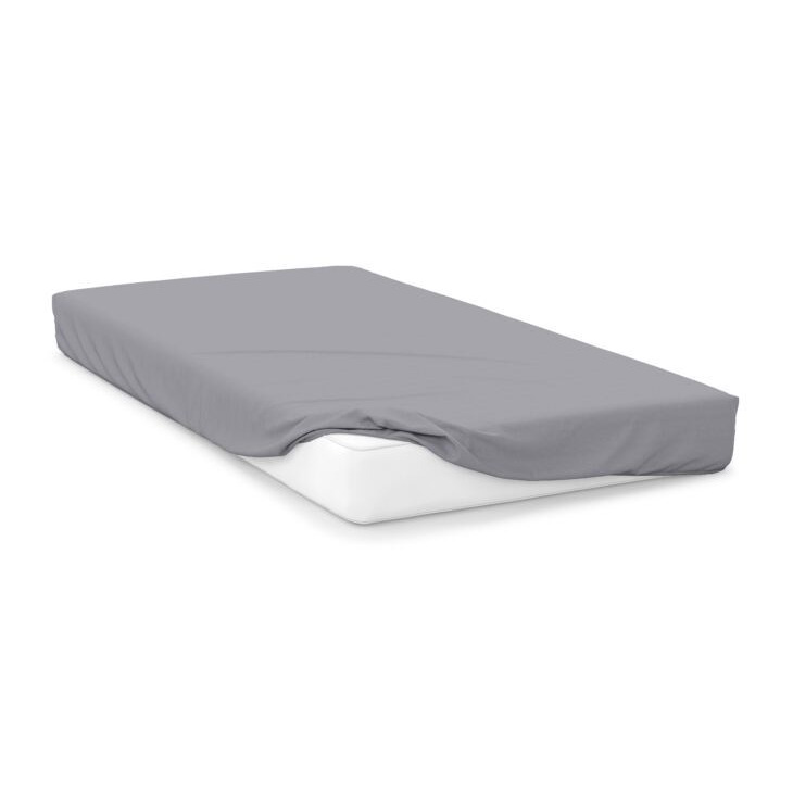 Easycare 200 Count Extra Deep 38cm Fitted Sheet (Percale) Grey King