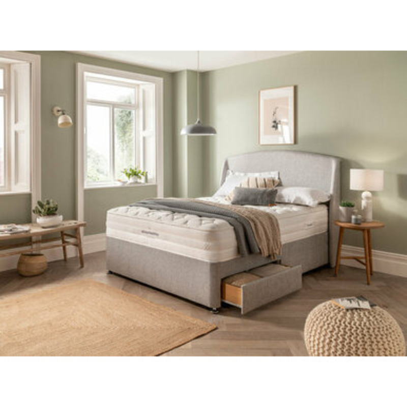 Silentnight Sleep Healthy Eco 2700 Divan Bed Set On Legs by Bensons for