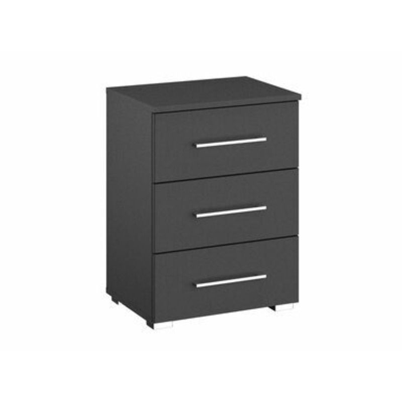 Lorenzo 3 Drawer Bedside Table by Bensons for Beds