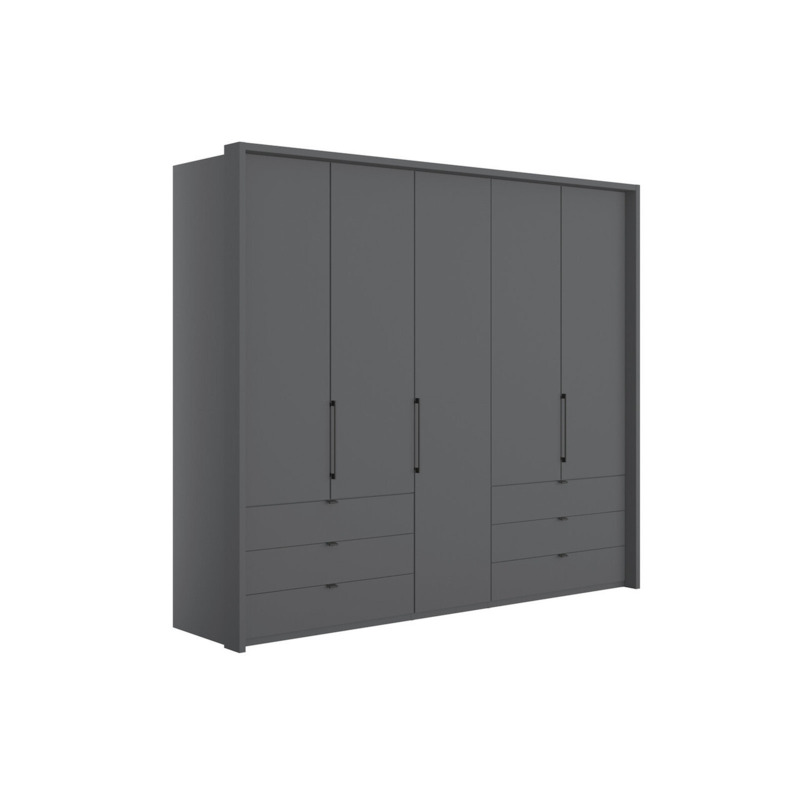 Emden 5 Door 6 Drawer Hinged Wardrobe by Bensons for Beds