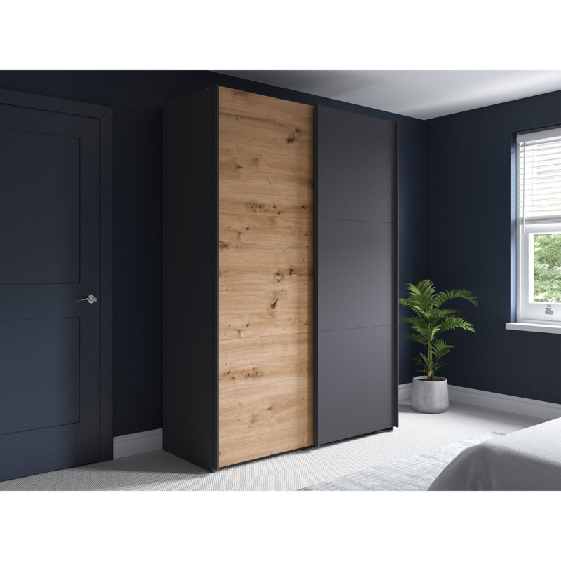 Dorsten 2 Door Sliding Wardrobe by Bensons for Beds