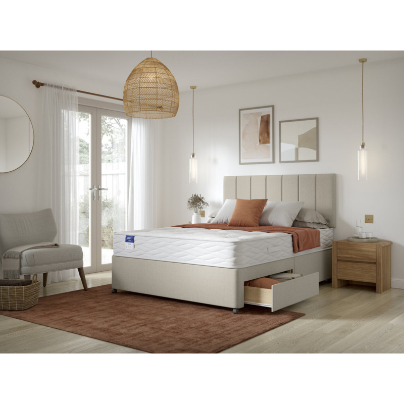 Simply By Bensons Glow Divan Bed Set On Castors by Bensons for Beds