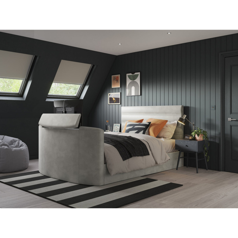 Hi TV Bed Frame Voice Activated by Bensons for Beds