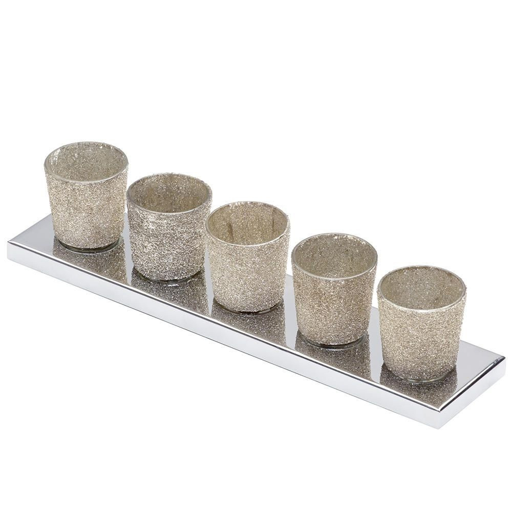 Fuji Tealight Bar Table Lamp by BHS