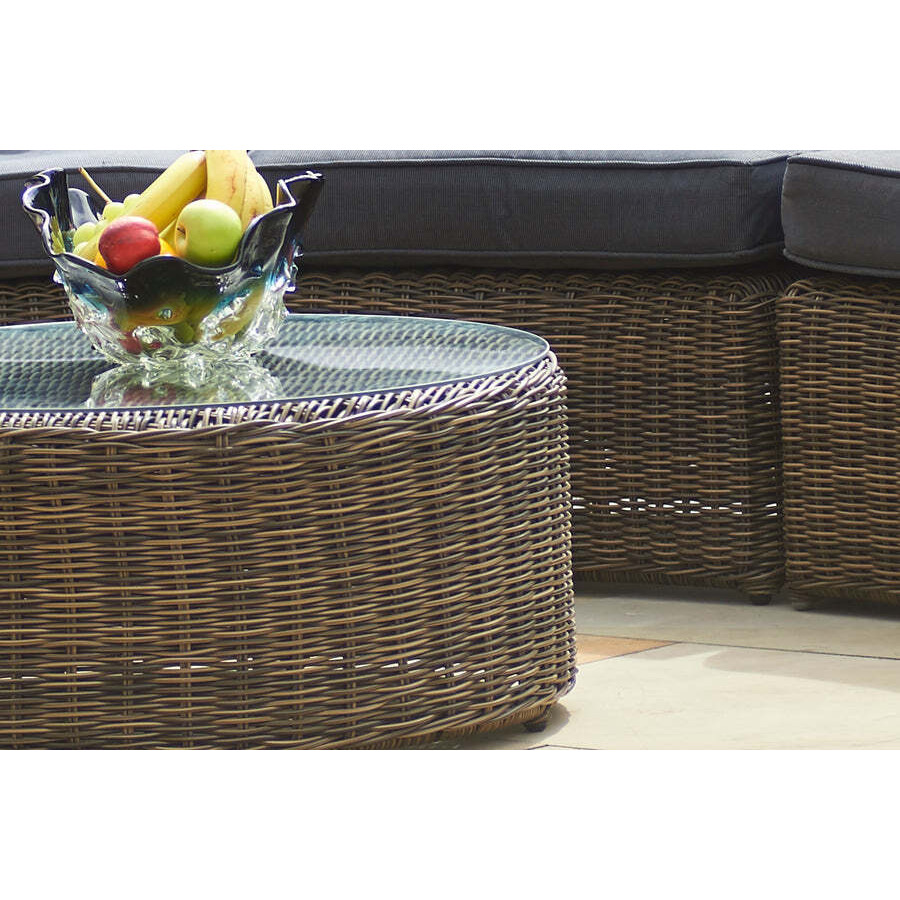 80cm Mayfair Round Garden Coffee Table Bridgman by Bridgman