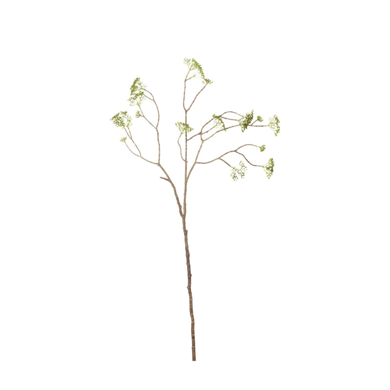 OKA, Faux Eucalyptus Branch Green, Floral Stems, Fabric/Plastic by