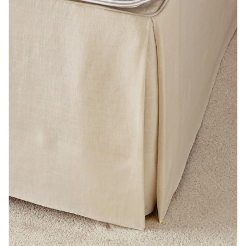 OKA, Bed Valance 100 Linen, Super King Natural, Bed Valances, Linen