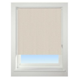 Universal 90cm Neutral Knitted Texture Blackout Roller Blind