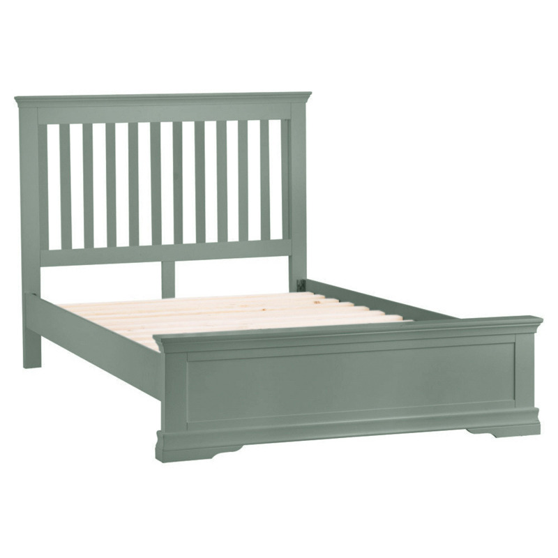 Florence Sage Green Painted Single Bed Frame by Chiltern Oak Furniture