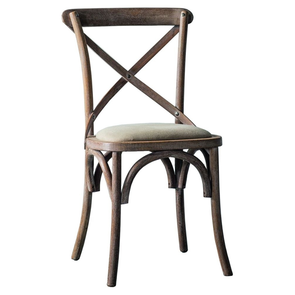 Newcastle Natural Fabric Dining Chair (Sold in Pairs) by Choice